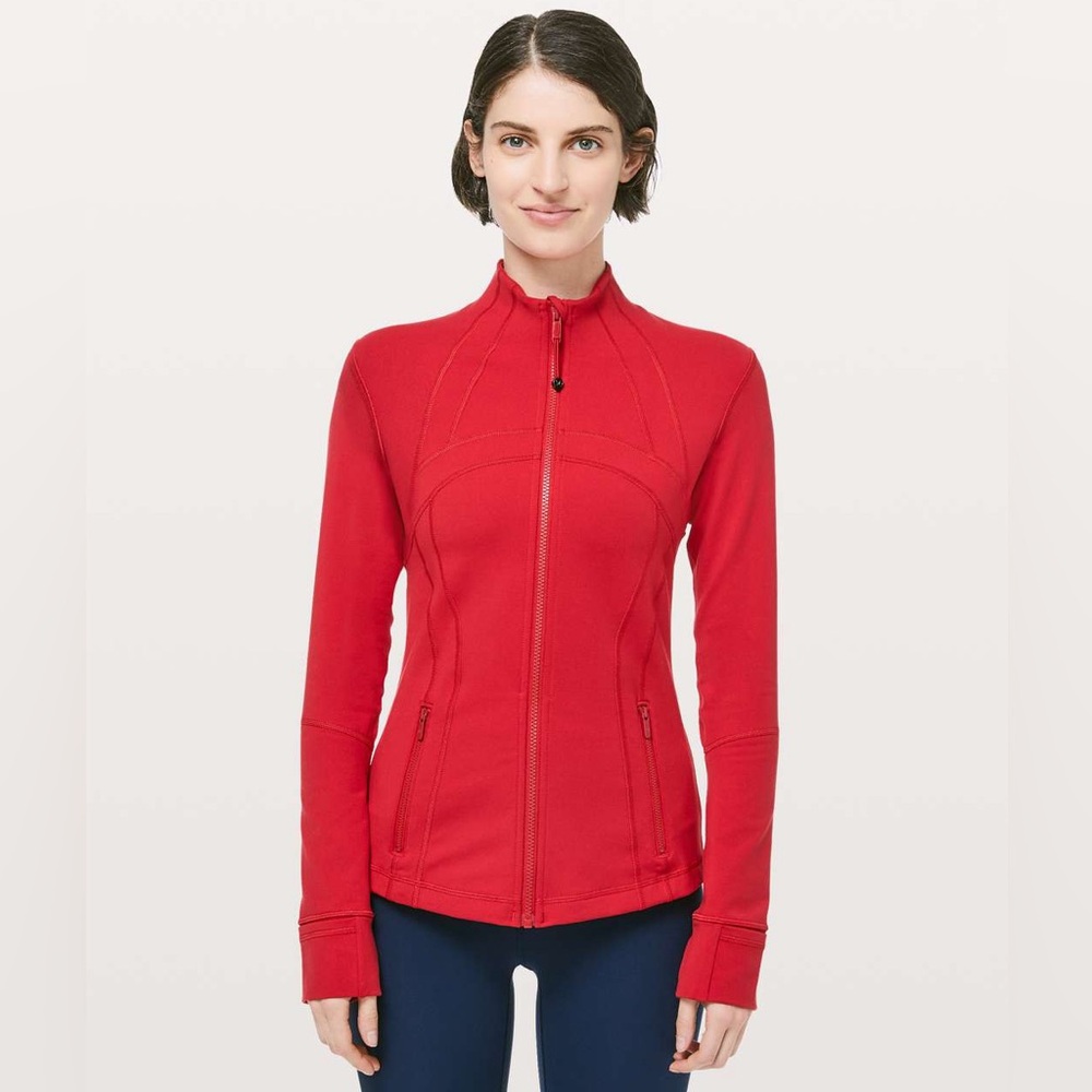 Red lululemon Jacket, great condition